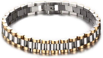 Premium Stainless Steel Golden Bracelet empirewaers.store