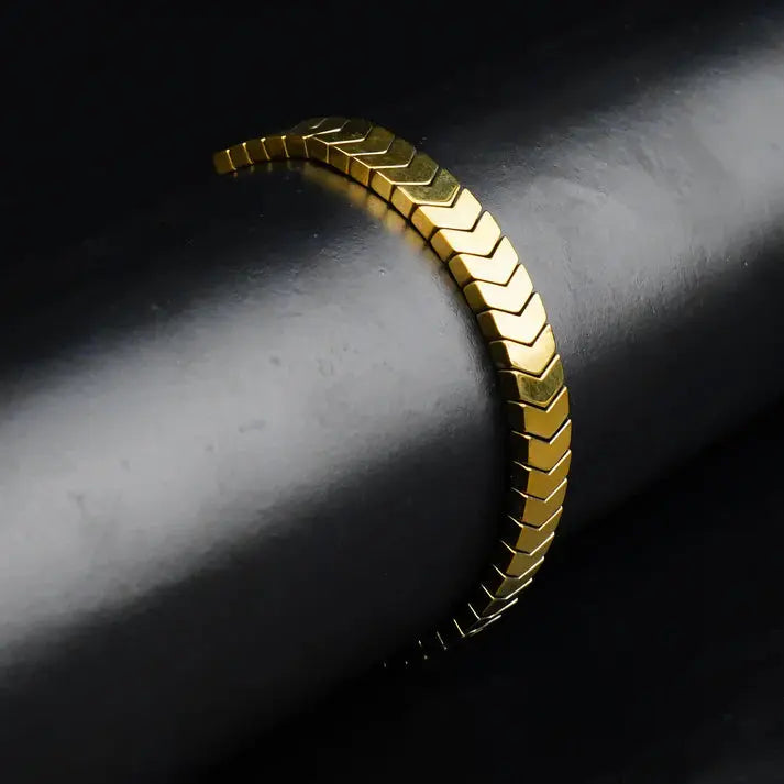 Golden Arrow Bracelets For Men Women empirewaers.store
