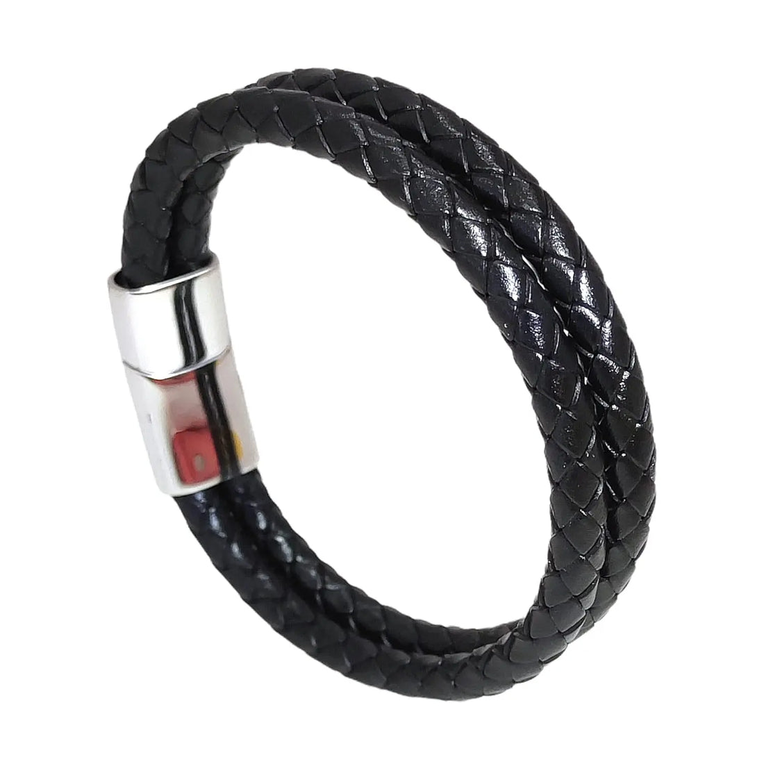 Leather Hand Bracelet Black empirewaers.store
