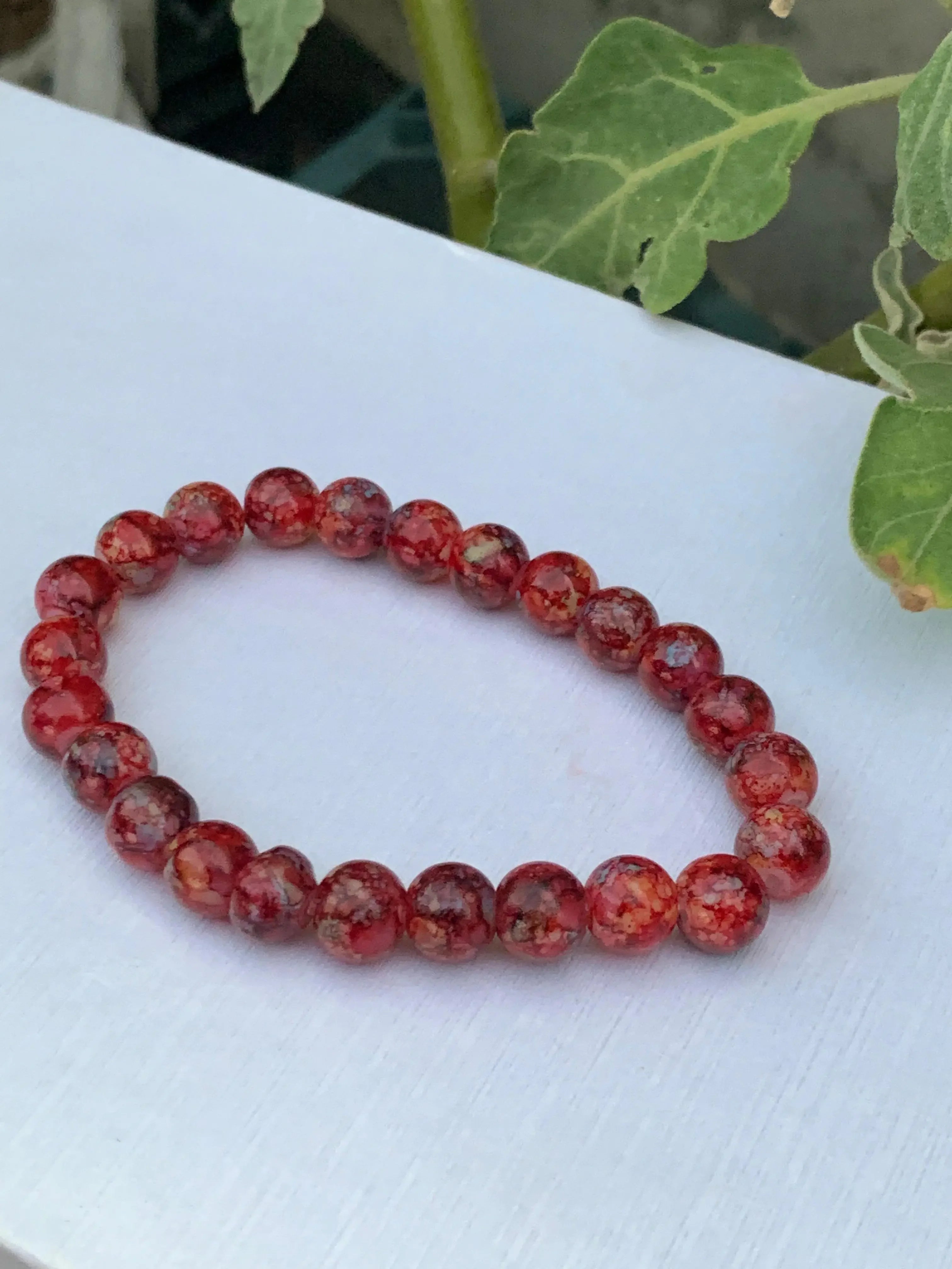 Red Beads Bracelet empirewaers.store