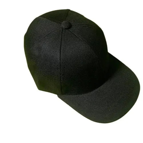 Simple Black Cap For Men & Women empirewaers.store