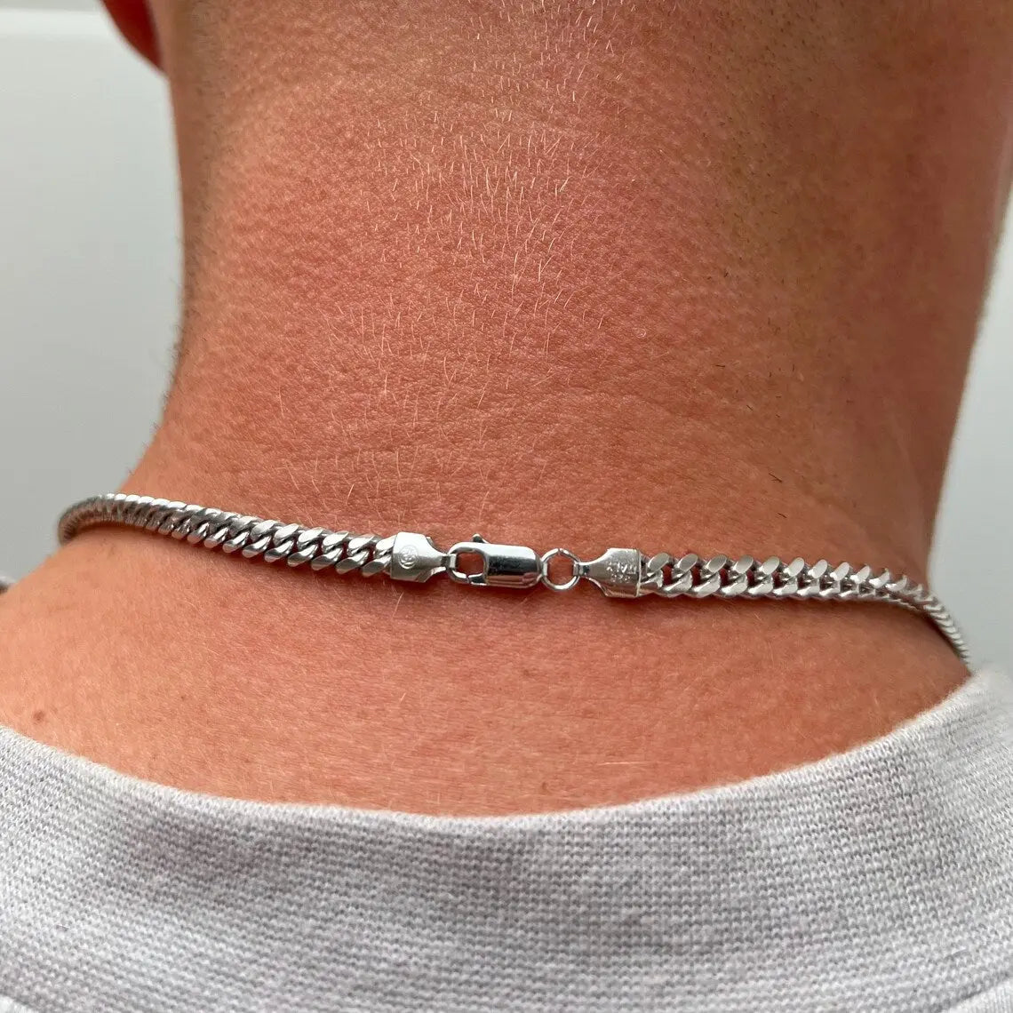 Stainless Steel Chain Silver For Men Women empirewaers.store