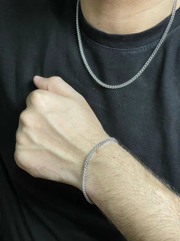 Trendy Silver Stainless Steel Chain empirewaers.store
