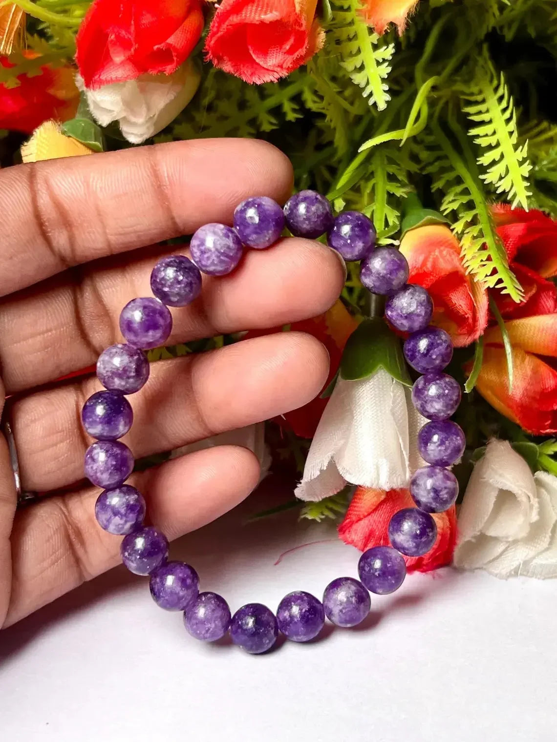 Purple Beads Bracelet empirewaers.store