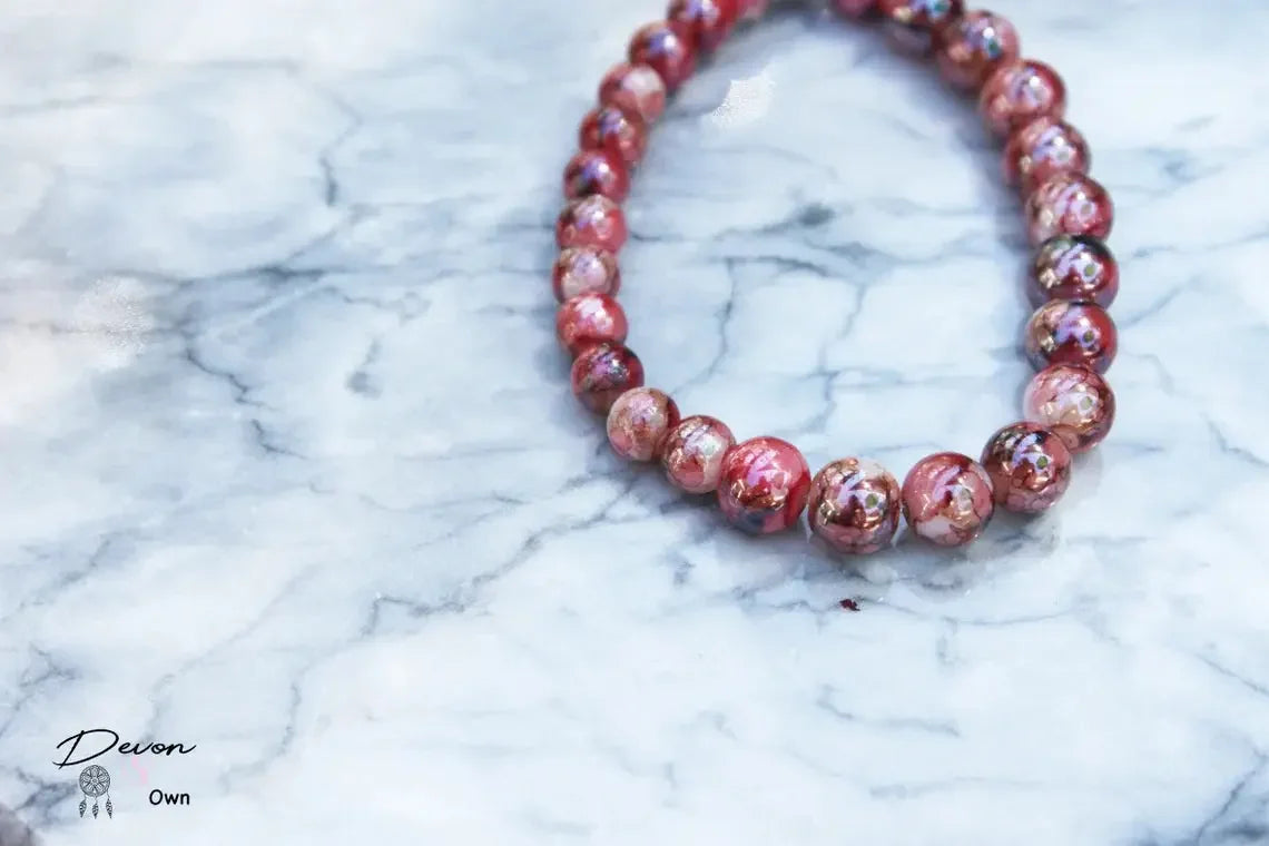 Red Beads Bracelet empirewaers.store