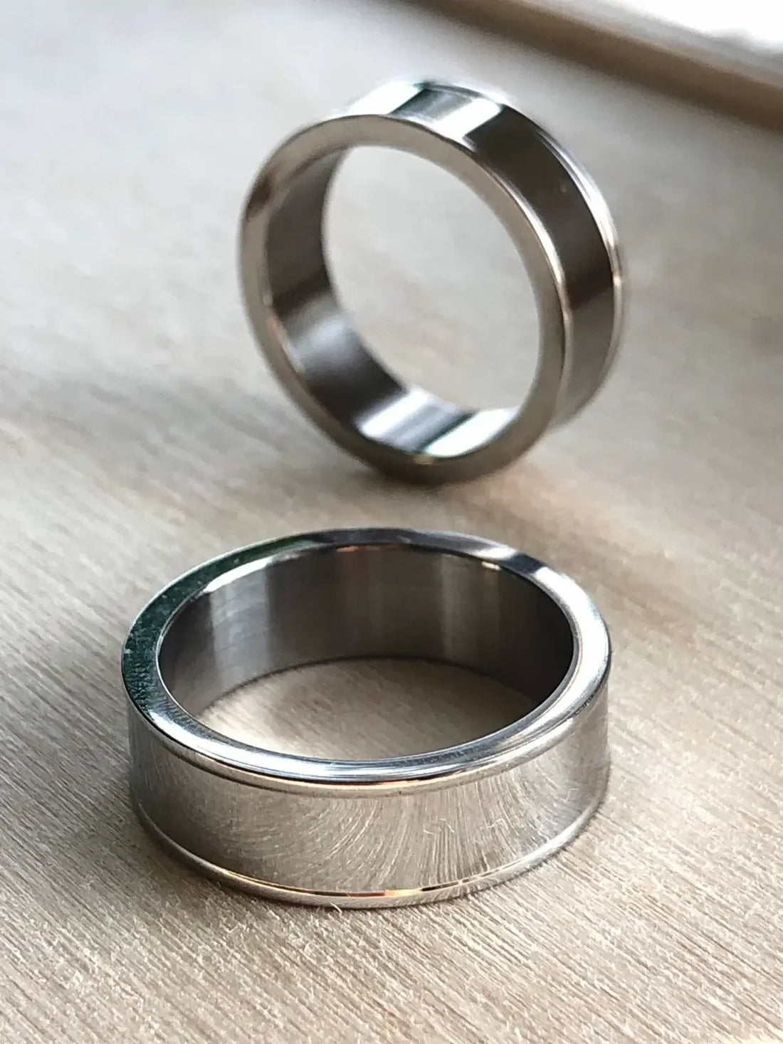 Men Rin Stainless Steel (Black & Silver ) empirewaers.store