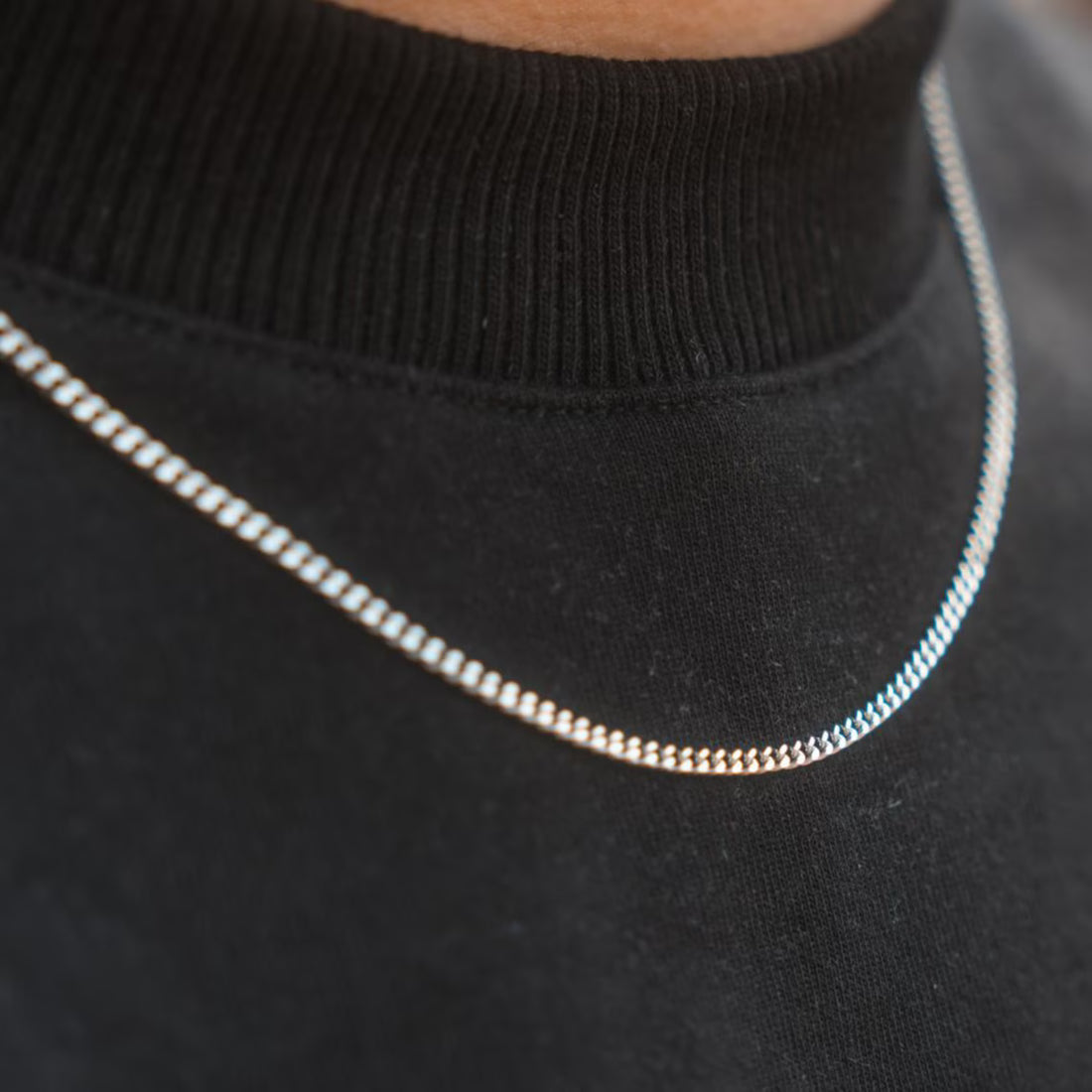 Silver Stainless Steel Chain For Men empirewaers.store