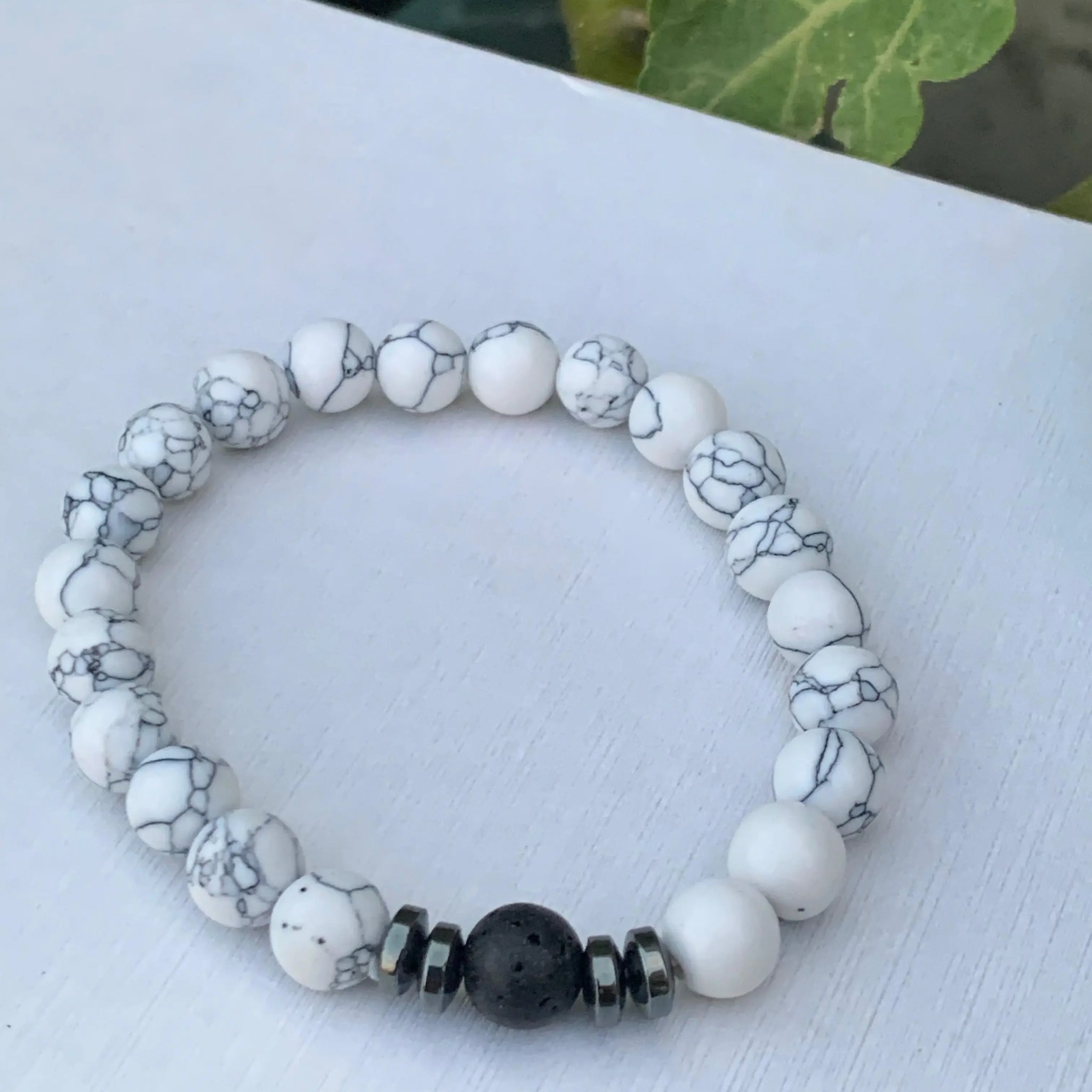 White Beads Bracelet empirewaers.store