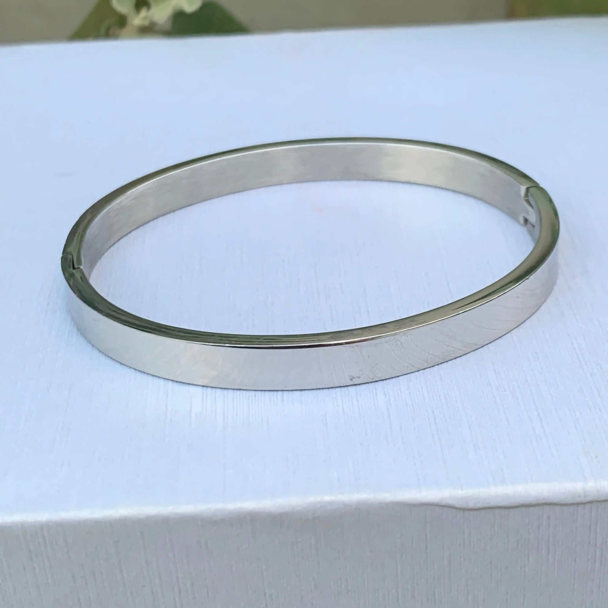 Silver Stainless Steel Bracelets For Men Women empirewaers.store
