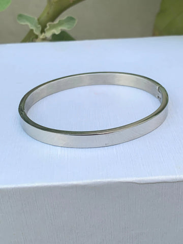 Silver Stainless Steel Bracelets For Men Women empirewaers.store