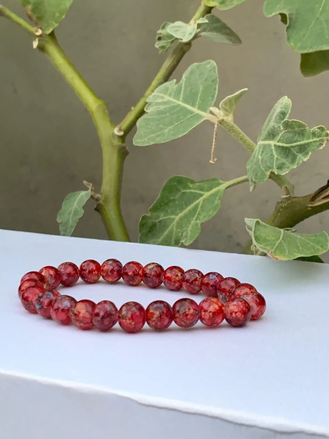 Red Beads Bracelet empirewaers.store