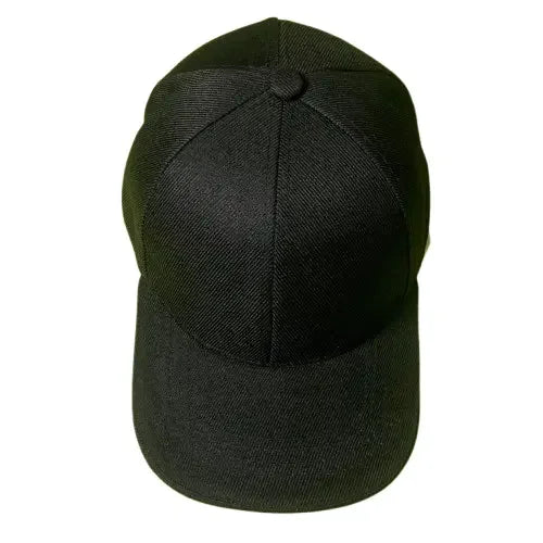 Simple Black Cap For Men & Women empirewaers.store